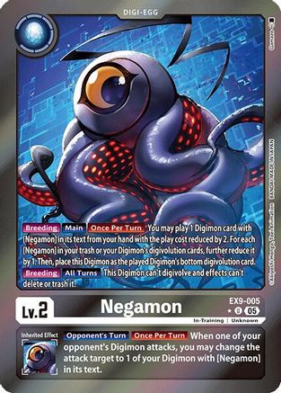 Negamon (Limited Foil)  (EX9-005) [Versus Monsters] Foil
