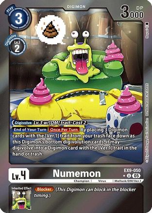 Numemon (Limited Foil)  (EX9-050) [Versus Monsters] Foil