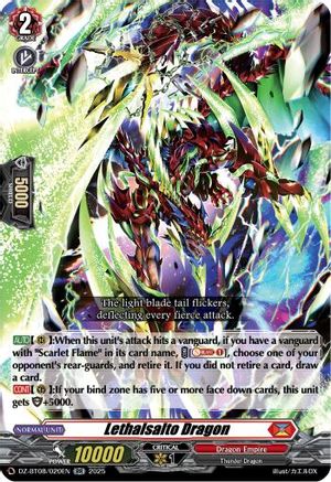 Lethalsalto Dragon [Double Rare]  (DZ-BT08/020EN)