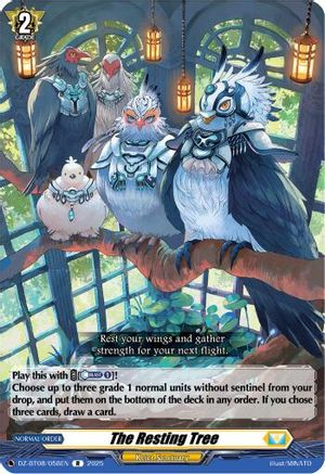 The Resting Tree [Rare]  (DZ-BT08/058EN)