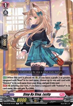 Step By Step, Lezity [Rare]  (DZ-BT08/064EN)