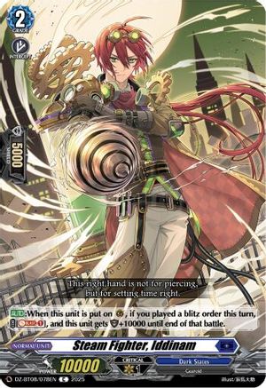 Steam Fighter, Iddinam [Common]  (DZ-BT08/078EN)