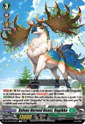 Sylvan Horned Beast, Radishka [Common]  (DZ-BT08/099EN)