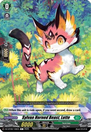 Sylvan Horned Beast, Lotte [Common]  (DZ-BT08/106EN)