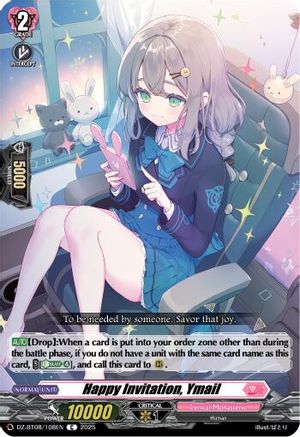 Happy Invitation, Email [Common]  (DZ-BT08/108EN)