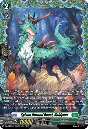Sylvan Horned Beast, Voldyaar (FR) [FR]  (DZ-BT08/FR35EN)