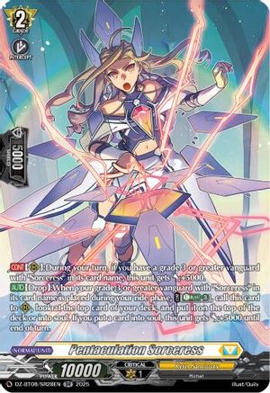 Pentaculation Sorceress (SR) [SR]  (DZ-BT08/SR28EN)