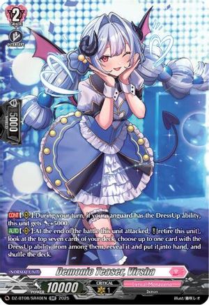 Demonic Teaser, Virsha (SR) [SR]  (DZ-BT08/SR40EN)