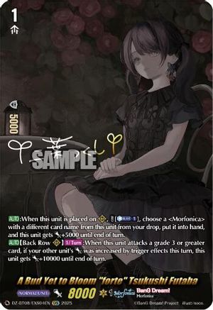 A Bud Yet to Bloom "forte" Tsukushi Futaba (EXS) [EXS]  (DZ-BT08/EXS04EN)