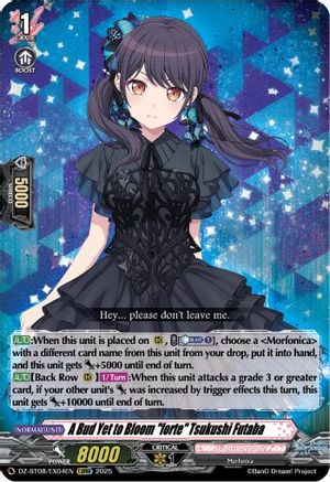 A Bud Yet to Bloom "forte" Tsukushi Futaba (EXRRR) [EXRRR]  (DZ-BT08/EX04EN)