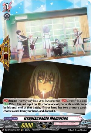 Irreplaceable Memories [EXC]  (DZ-BT08/EX16EN)