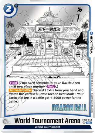 World Tournament Arena (FB06-043) [Manga Booster 01 ]