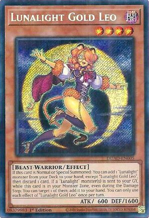 Lunalight Gold Leo [DUAD-EN005] Secret Rare
