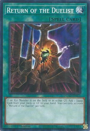 Return of the Duelist [DUAD-EN071] Common