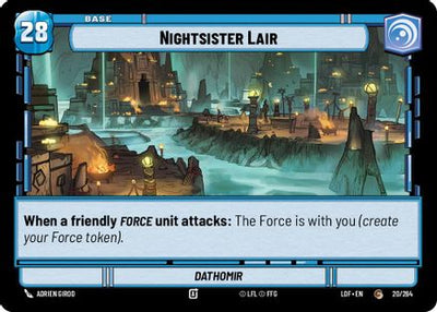 Nightsister Lair // Shield (020/264 // T02/T03) [Legends of the Force]