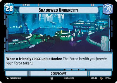 Shadowed Undercity // Experience (021/264 // T01/T03) [Legends of the Force]