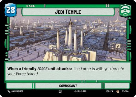 Jedi Temple // Force (023/264 // T03/T03) [Legends of the Force]