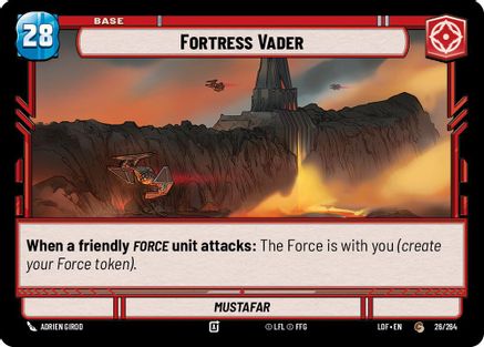 Fortress Vader // Experience (026/264 // T01/T03) [Legends of the Force]