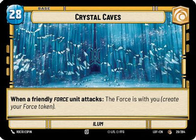 Crystal Caves // Shield (029/264 // T02/T03) [Legends of the Force]