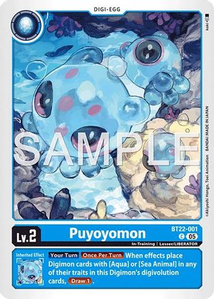 Puyoyomon  (BT22-001) [Cyber Eden]