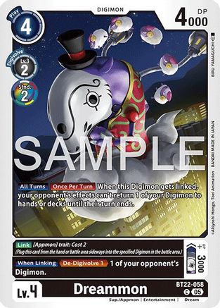 Dreammon  (BT22-058) [Cyber Eden]