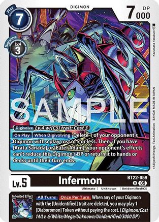 Infermon  (BT22-059) [Cyber Eden]