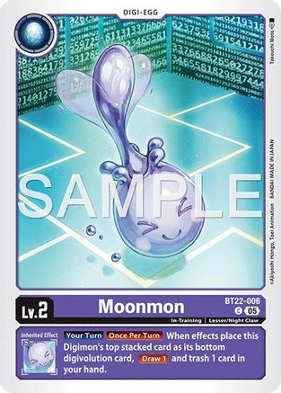 Moonmon  (BT22-006) [Cyber Eden]
