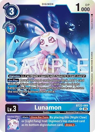Lunamon  (BT22-069) [Cyber Eden] Foil