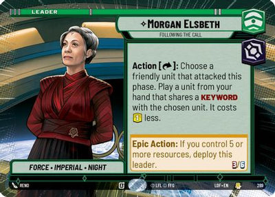 Morgan Elsbeth - Following the Call (Hyperspace) (269) [Legends of the Force]