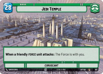 Jedi Temple // Force (Hyperspace) (287 // T06) [Legends of the Force]