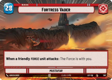 Fortress Vader // Force (Hyperspace) (290 // T06) [Legends of the Force]