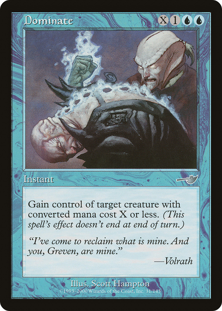 Dominate (NMS-031) - Nemesis Foil