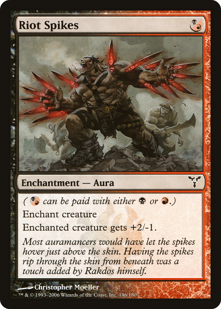 Riot Spikes (DIS-) - Dissension Foil