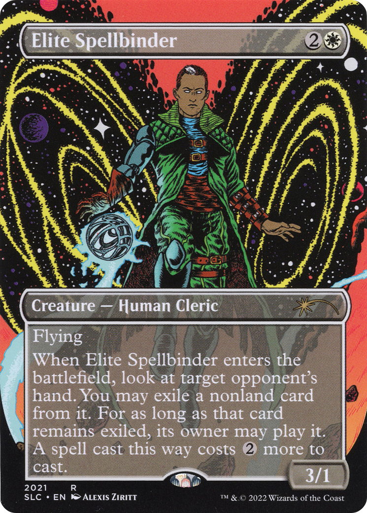 Elite Spellbinder (Borderless) [Secret Lair 30th Anniversary Countdown Kit]