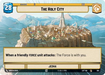 The Holy City // Shield (Hyperspace) (294 // T05) [Legends of the Force]