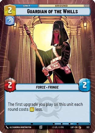 Guardian of the Whills (Hyperspace) (322) [Legends of the Force]