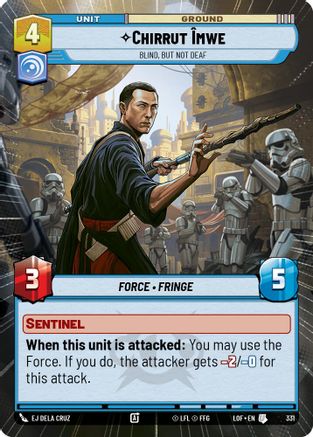 Chirrut Imwe - Blind, but not Deaf (Hyperspace) (331) [Legends of the Force]