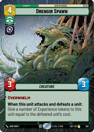 Drengir Spawn (Hyperspace) (350) [Legends of the Force]