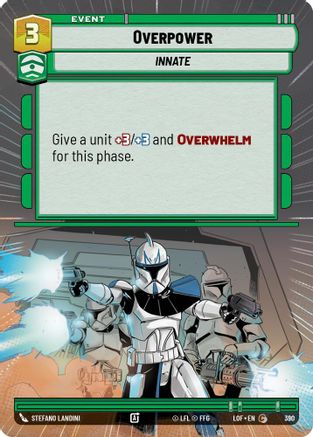 Overpower (Hyperspace) (390) [Legends of the Force]
