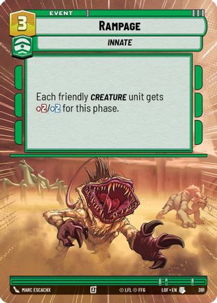 Rampage (Hyperspace) (391) [Legends of the Force]