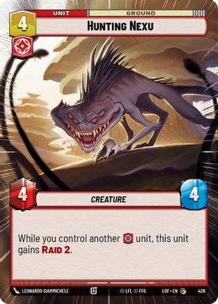 Hunting Nexu (Hyperspace) (426) [Legends of the Force]