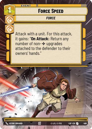 Force Speed (Hyperspace) (469) [Legends of the Force]