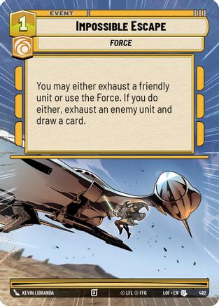 Impossible Escape (Hyperspace) (482) [Legends of the Force]