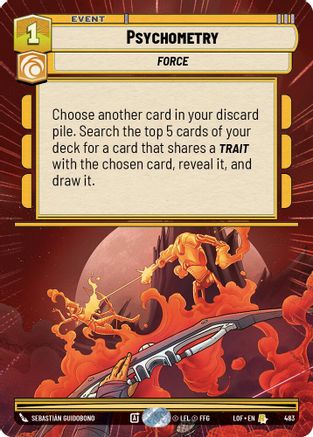 Psychometry (Hyperspace) (483) [Legends of the Force]