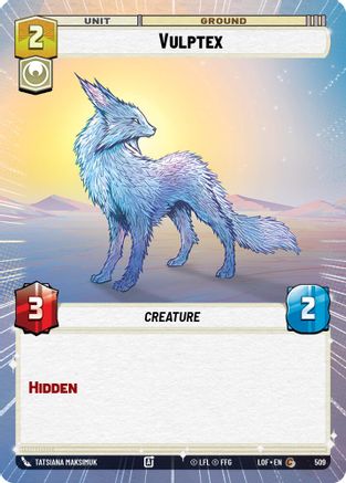 Vulptex (Hyperspace) (509) [Legends of the Force]