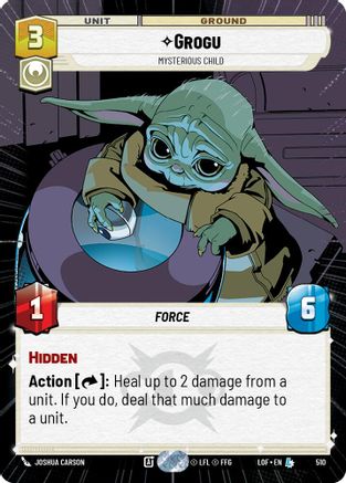 Grogu - Mysterious Child (Hyperspace) (510) [Legends of the Force]
