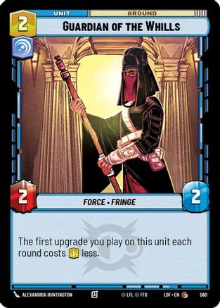 Guardian of the Whills (Foil) (560) [Legends of the Force] Foil