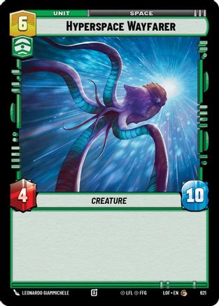 Hyperspace Wayfarer (Foil) (621) [Legends of the Force] Foil