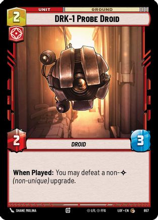 DRK-1 Probe Droid (Foil) (657) [Legends of the Force] Foil