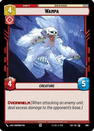 Wampa (Foil) (666) [Legends of the Force] Foil